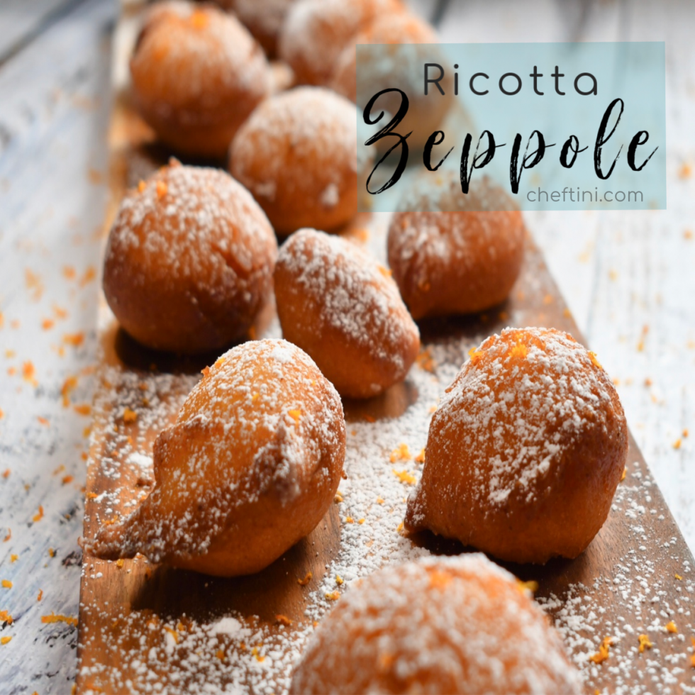 Ricotta Zeppole Cheftini