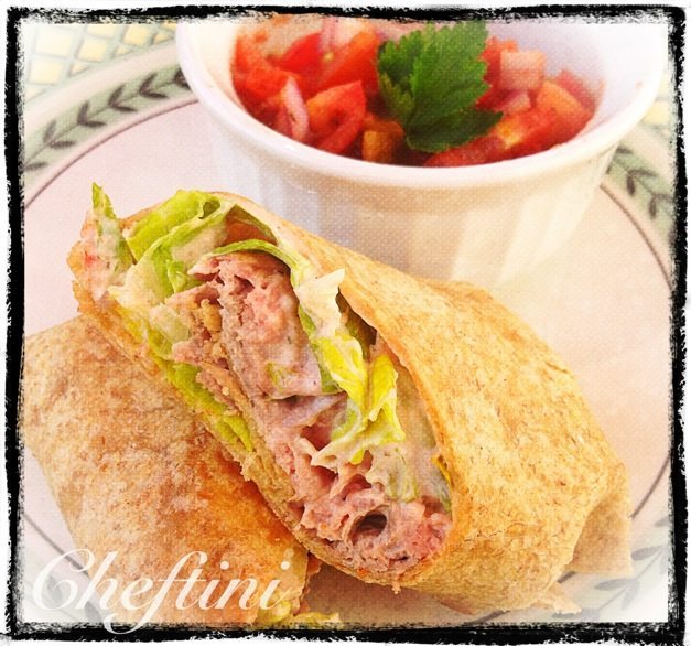 Mexican Roast Beef Wrap