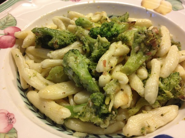 Cavatelli and Broccoli