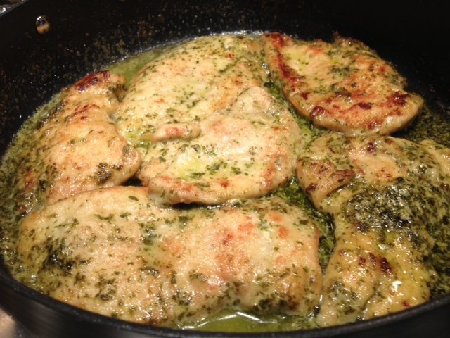 Chicken with Lemon and Basil