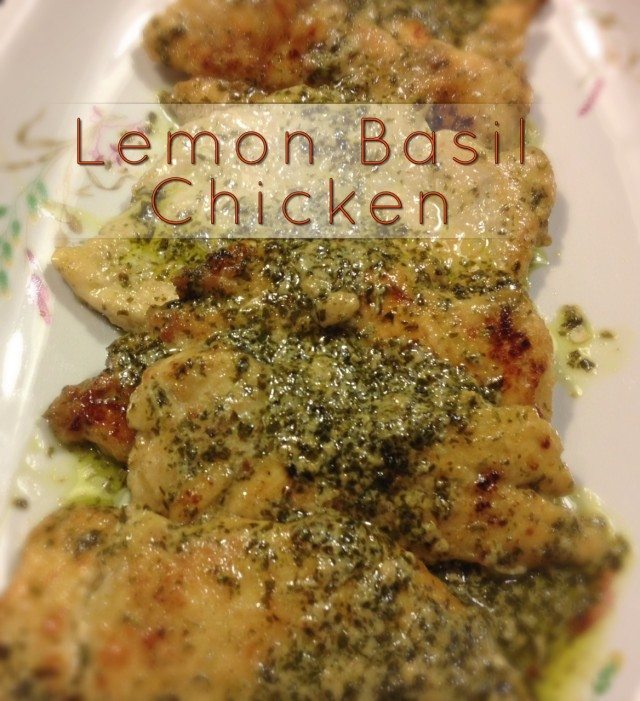 Chicken with Lemon Basil
