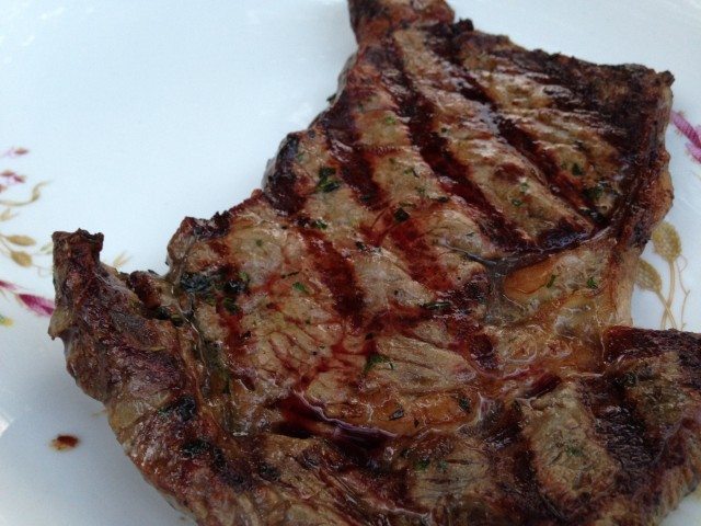 Grilled Steak Florentine