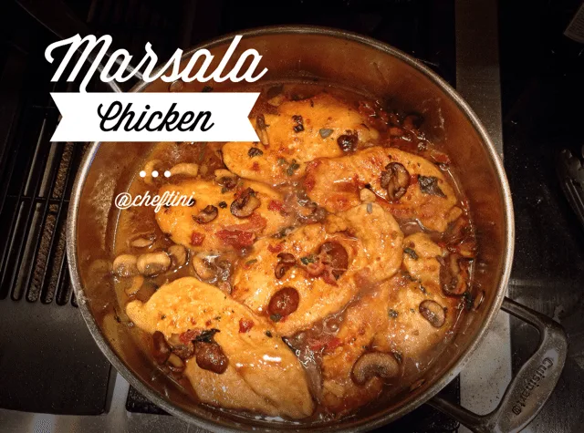 Chicken Marsala Cheftini