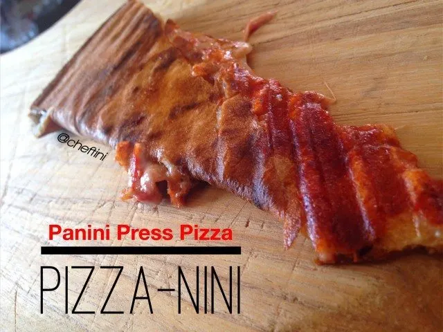 Leftover Panini Pizza
