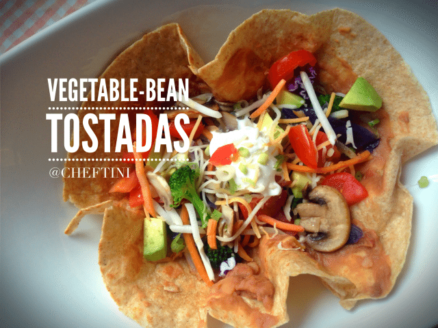 Don’t Go #Meatless today without trying this Vegetable Bean Tostada Recipe!