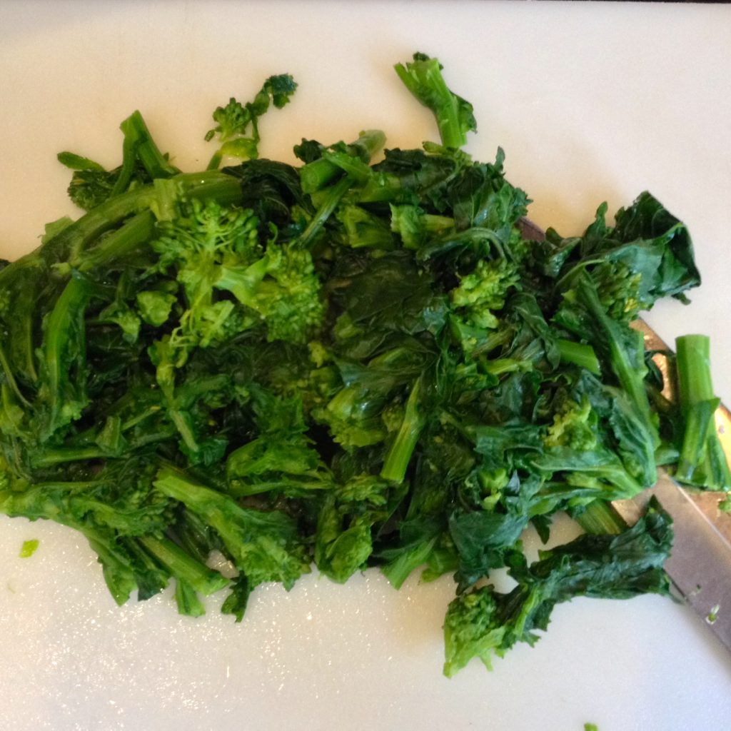 Broccoli di rabe with Orecchiette