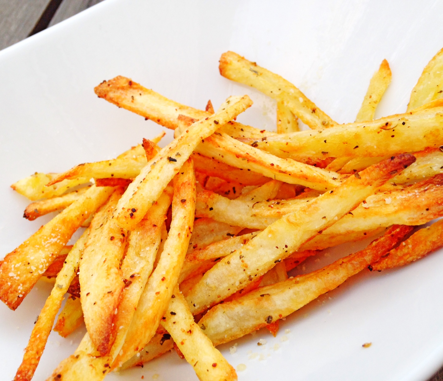 Oven Roasted Garlic Parmesan Fries