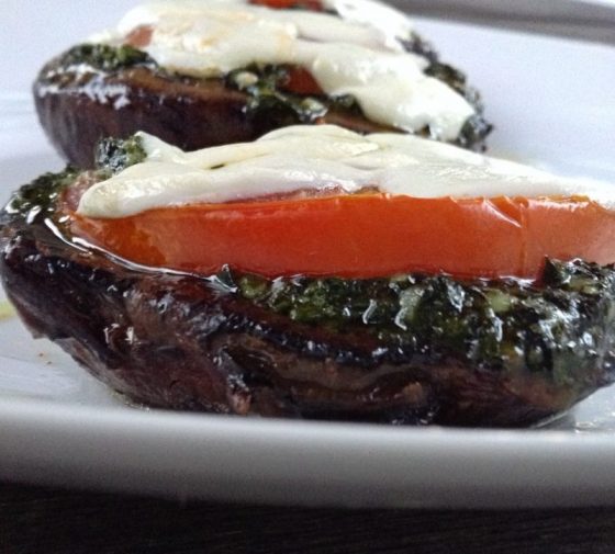 Portobello Pizza Caps Cheftini