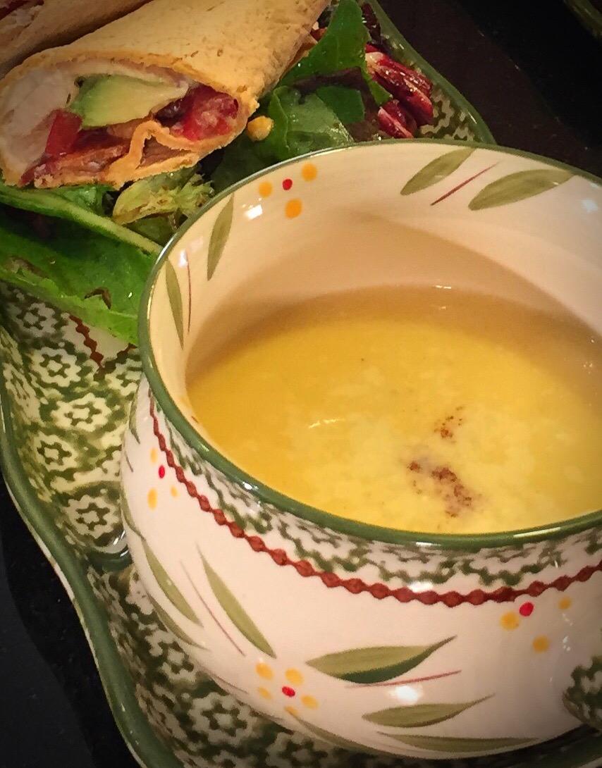 Cauliflower and Butternut Squash Soup