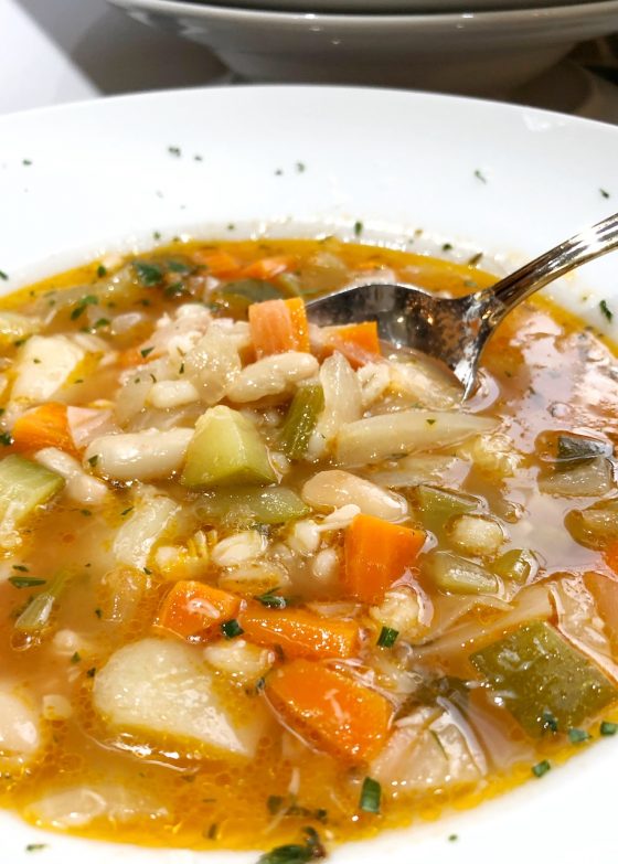 Vegetable Barley Soup - Cheftini