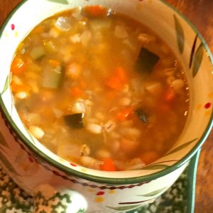 Minestrone Barley Soup