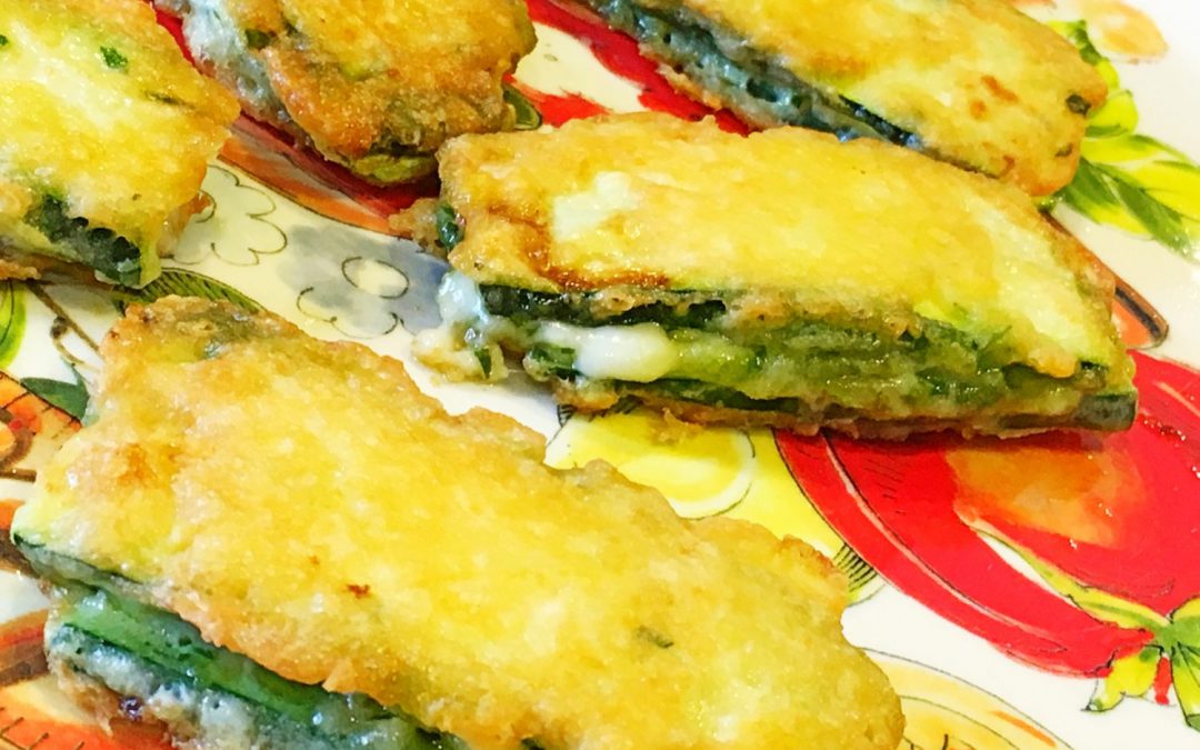 Zucchini in Carozza Grilled Cheese