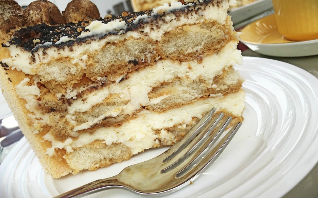 Amaretto Tiramisu Cake