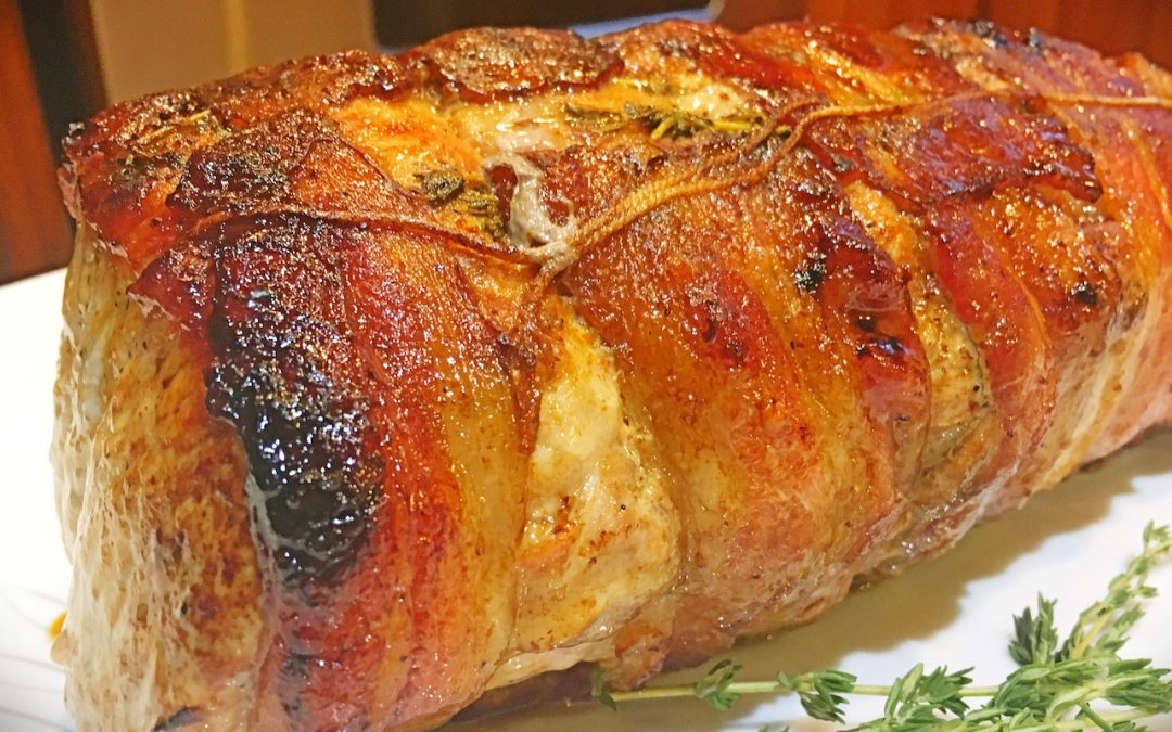 Bacon Wrapped Pork Loin Roast