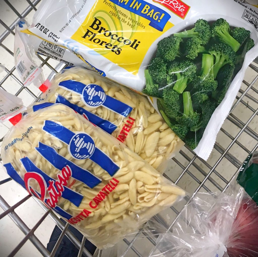Pasta and Broccoli 