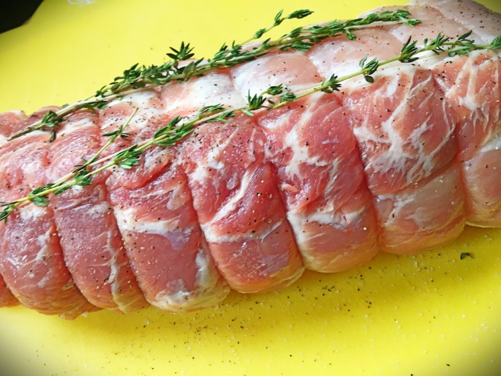 Bacon Pork Loin Roast 