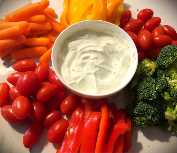 Healthy Food Swaps Greek Yogurt and Dill Dip Cheftini