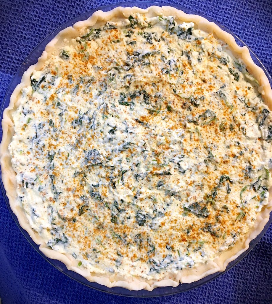 Spinach Ricotta Pie