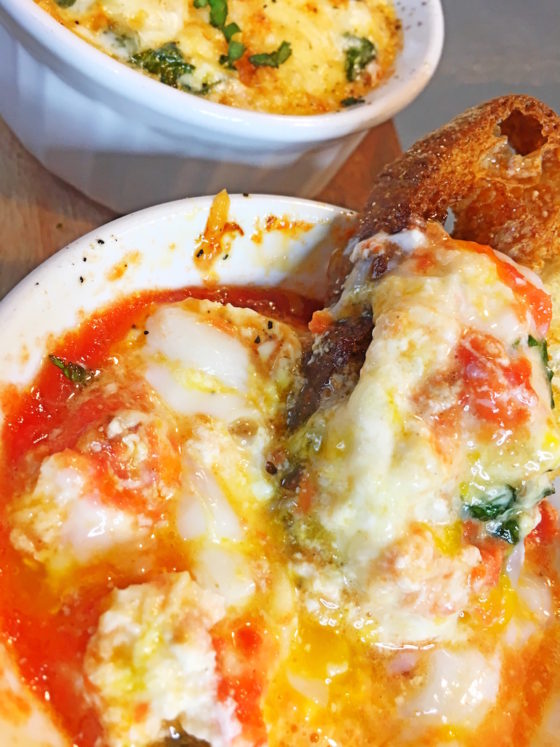 Toaster Oven Eggs in Purgatory Cheftini