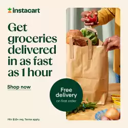 Shop ingredients for this recipe via Instacart here! Pickup or Delivery