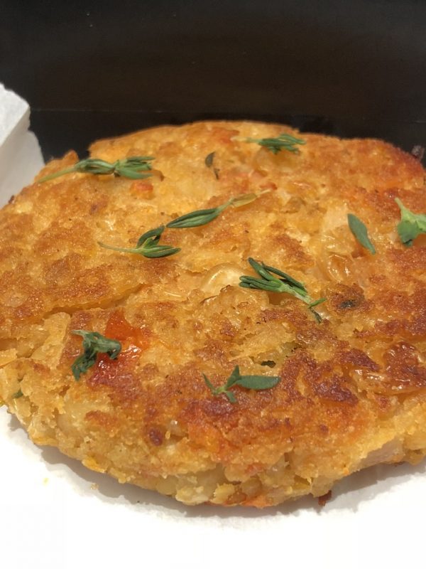 My White Bean Cakes on Dr. Oz with Mazola Corn Oil Cheftini