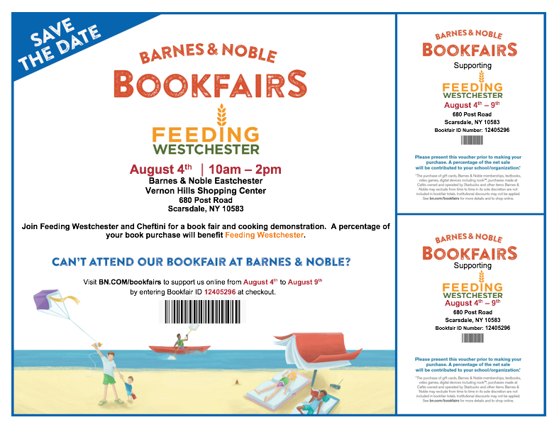 Barnes & Noble Book Fair Benefiting Feeding Westchester