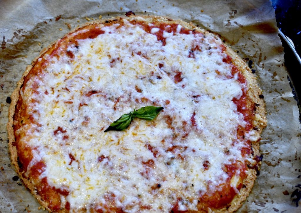 Quick Chicken Crust Parmesan Pizza Cheftini