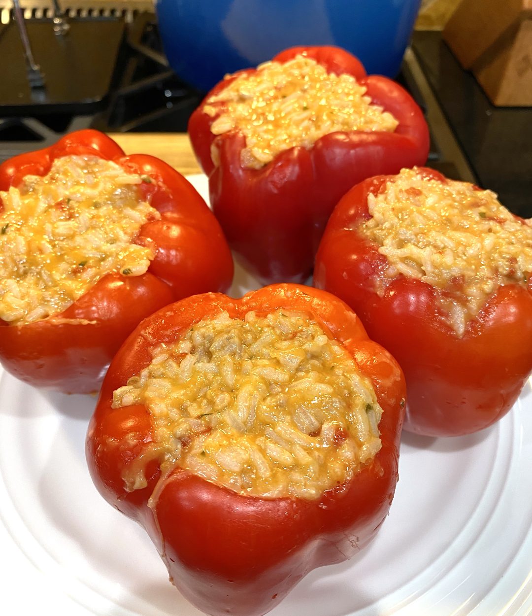 Stuffed Peppers in Tomato Sauce Cheftini
