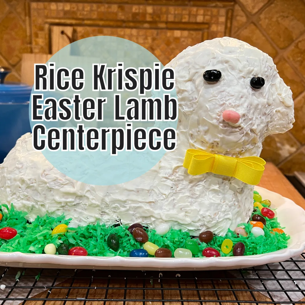 Easter Lamb Centerpiece
